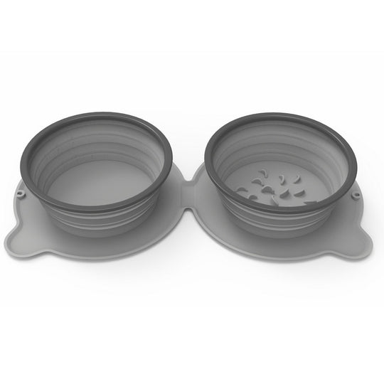Foldable Silicone Dog Bowl
