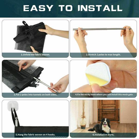 Pets Dog Cat Baby Safety Gate