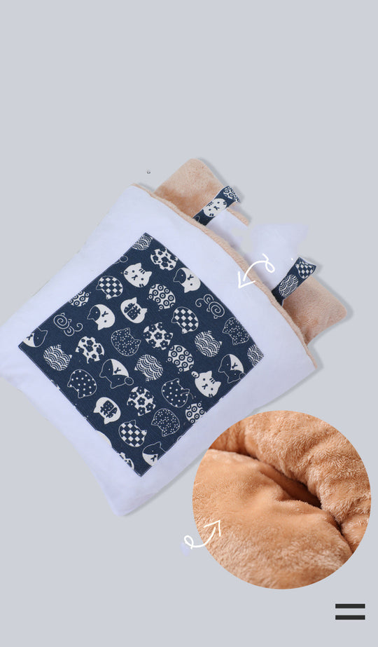 Closed Cat Litter Bed