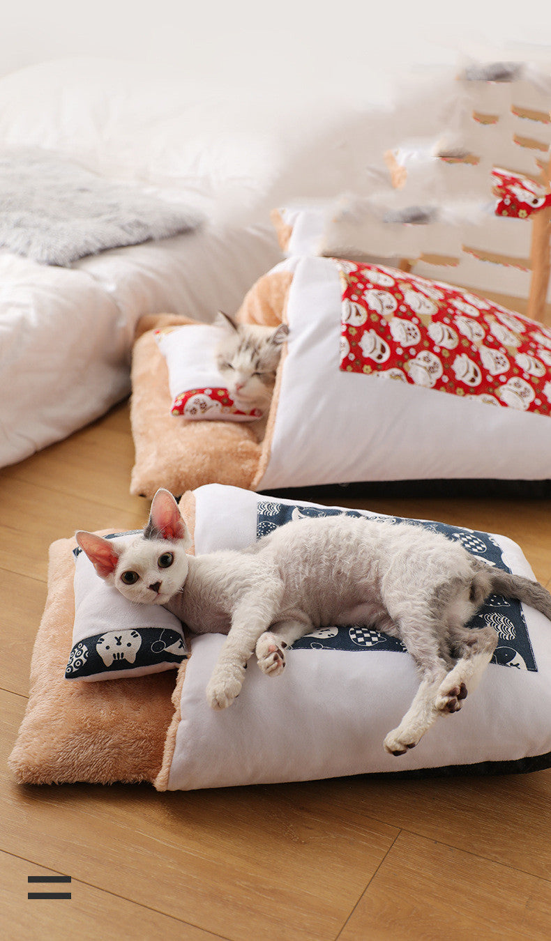 Closed Cat Litter Bed