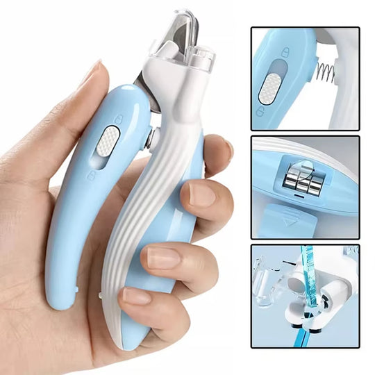 Pet Nail Clippers with LED Light for Dogs & Cats | Jannat Store