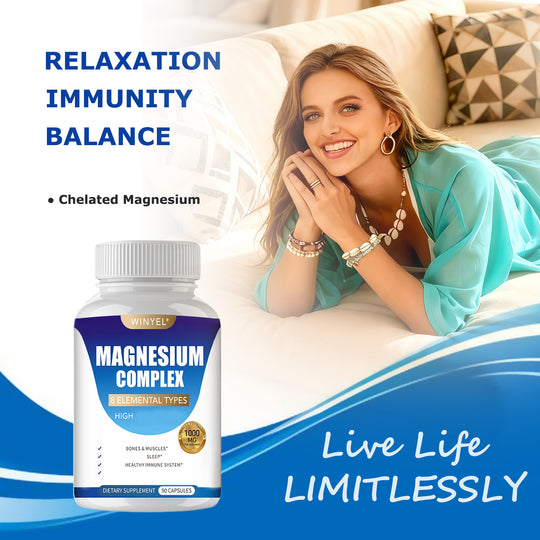 Magnesium Complex Wellness Capsules bottle