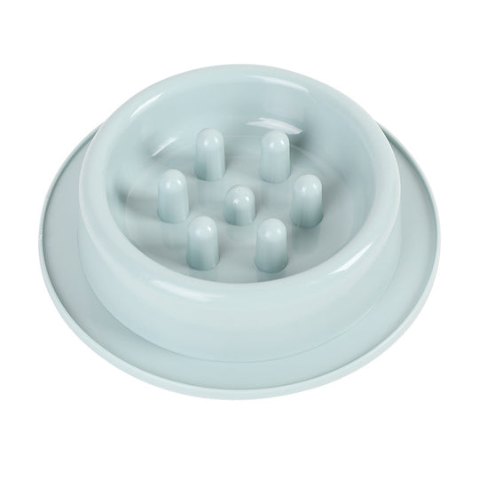 Pet Slow Eating Feeder Dog Feeding Food Bowls 