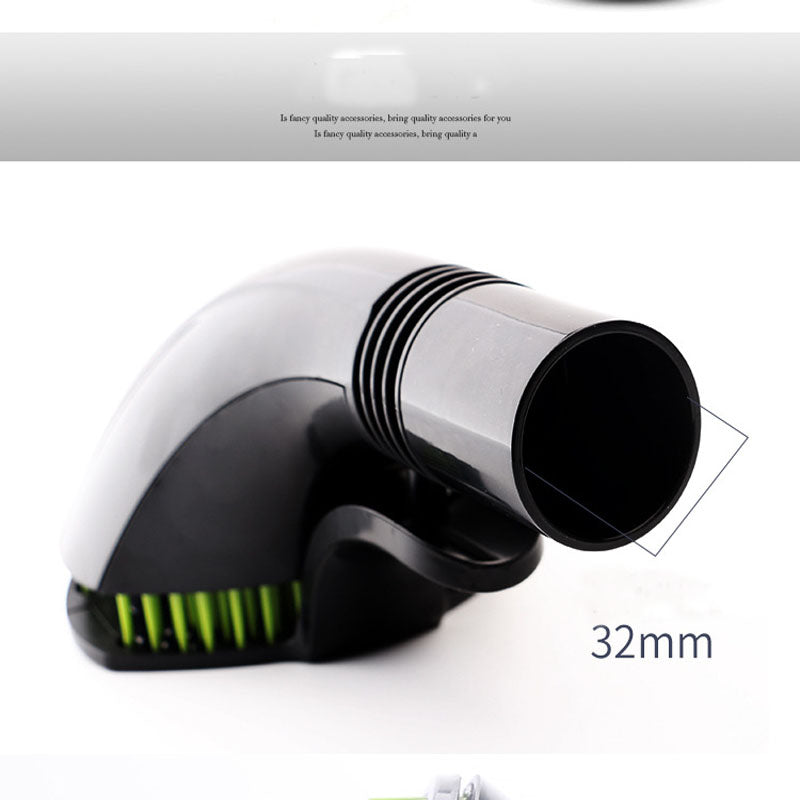 32mm pet grooming brush with green bristles and ergonomic handle for easy shedding control