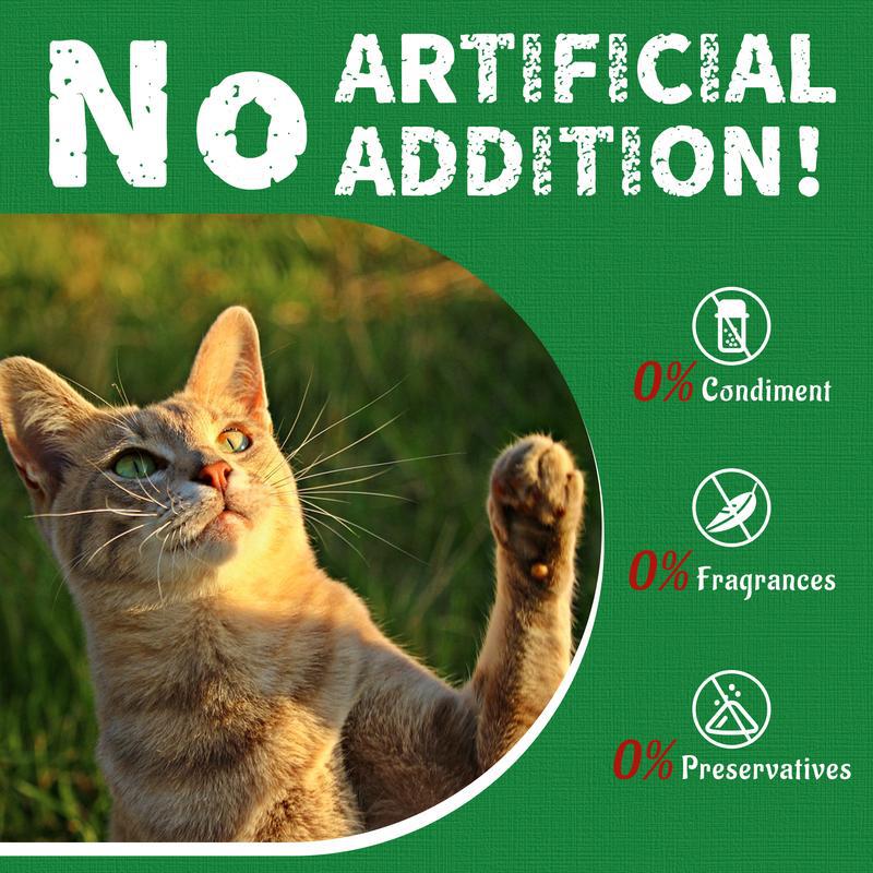 Cat Grass Biscuits for Pet Health package