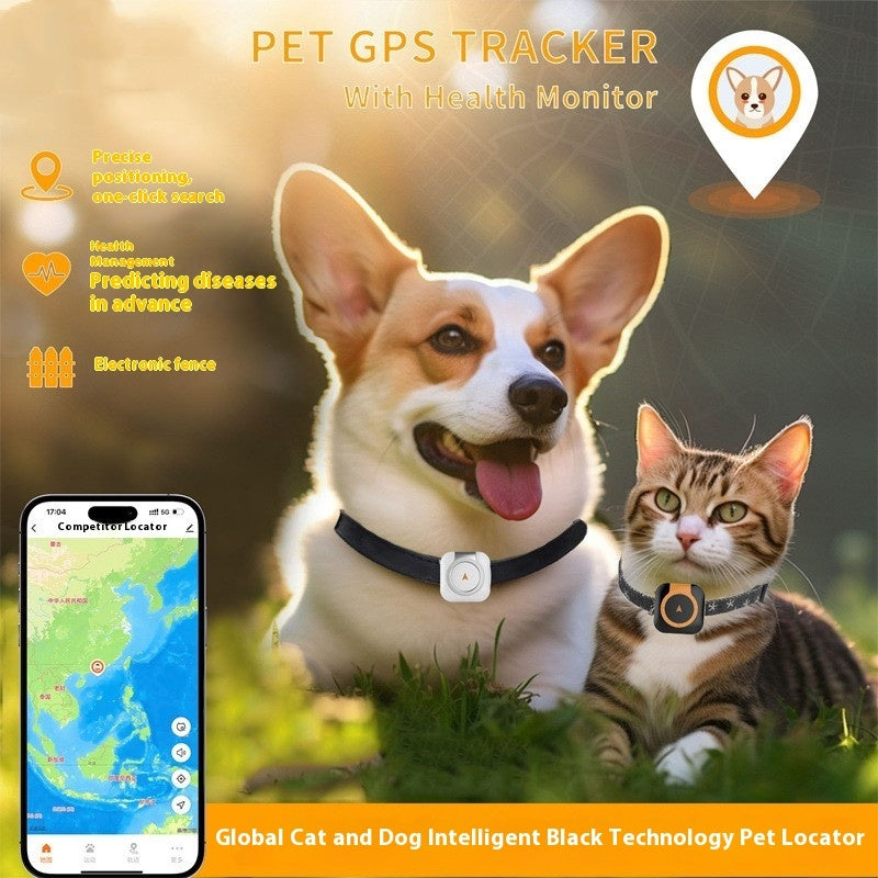 Pet GPS Health Monitoring Tracker
