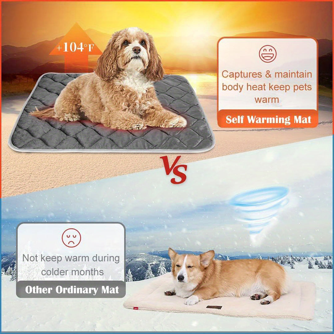 Pet Self-Warming Heating Pad for Dogs & Cats | Jannat Store
