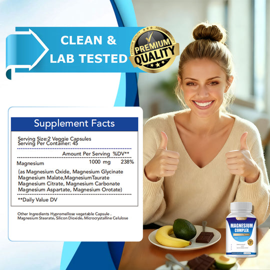 Magnesium Complex Wellness Capsules bottle