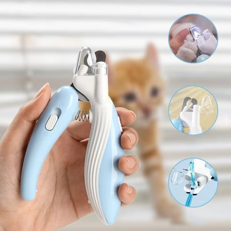 Pet Nail Clippers with LED Light for Dogs & Cats | Jannat Store