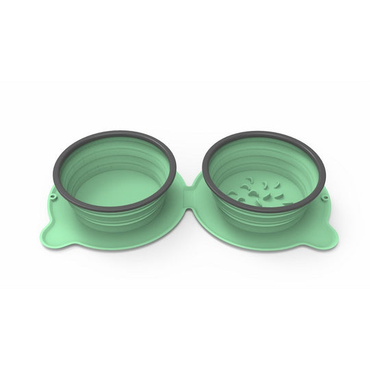 Foldable Silicone Dog Bowl