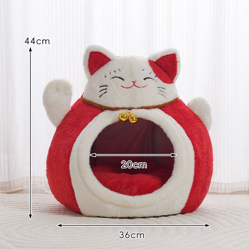 Fortune Cat Bed
