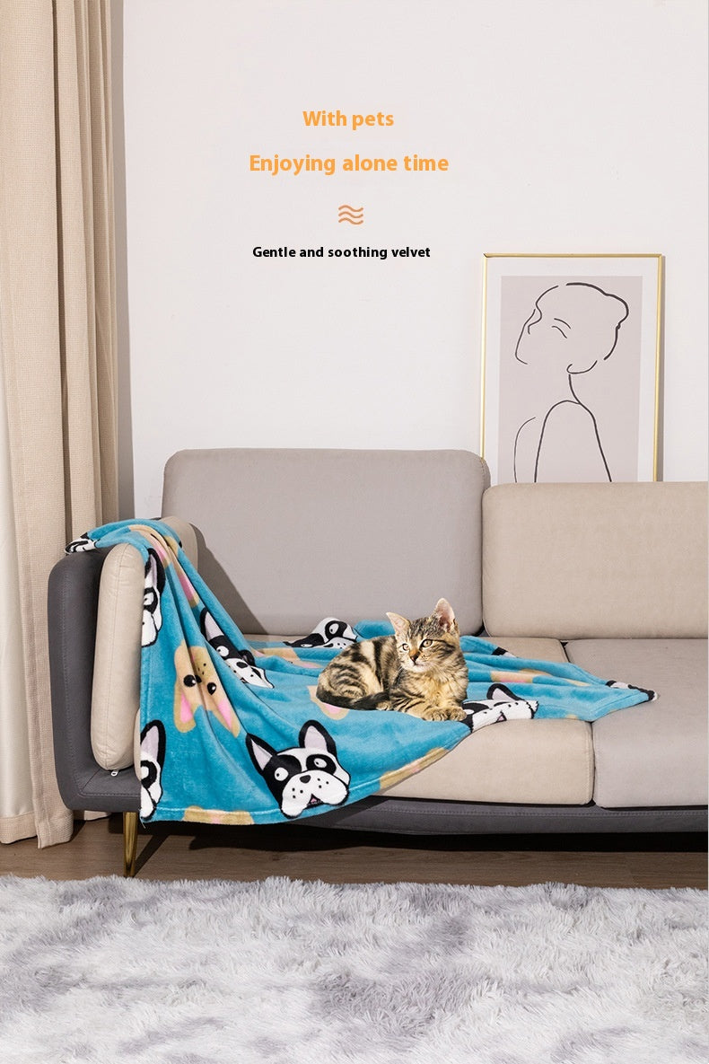 Pet Blanket Kennel Mat Dog Warm