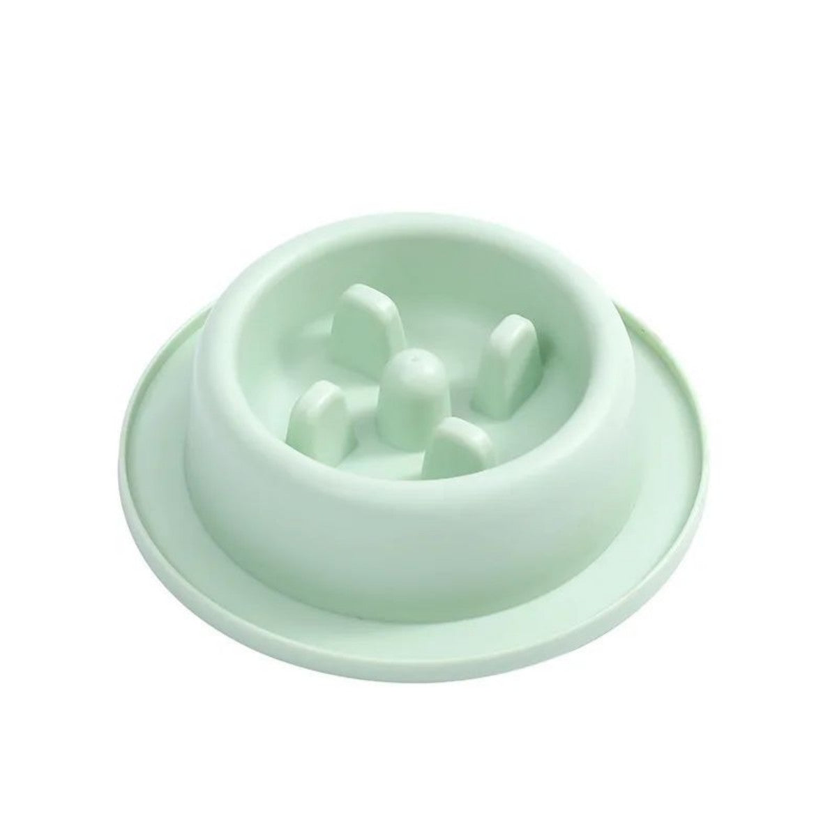 Pet Slow Eating Feeder Dog Feeding Food Bowls 