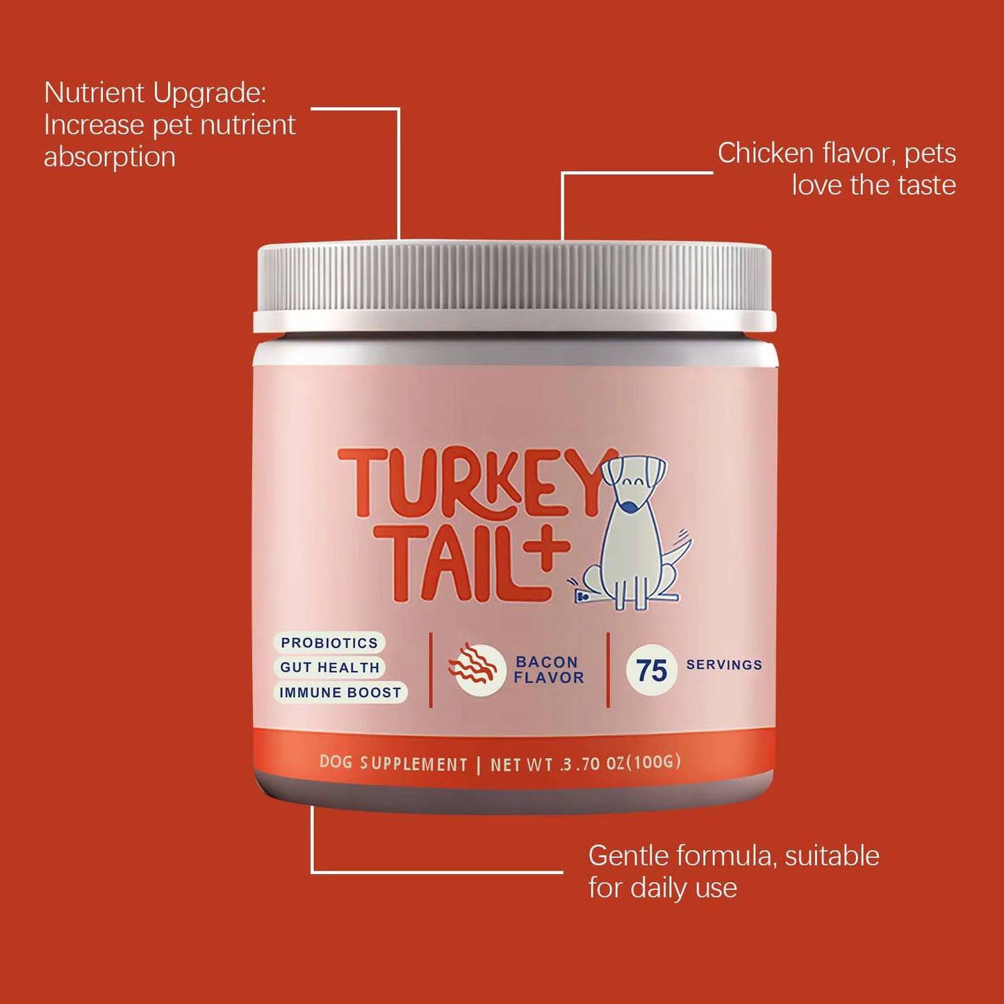 Dog Probiotic Soft Granules for gut health